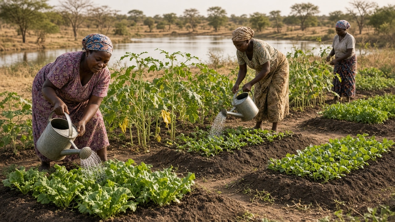 Dry-Season Gardens Feed Families near Savelugu